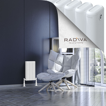 Kotto Radiateur En Aluminium 500x266 Blanc - Thumbnail