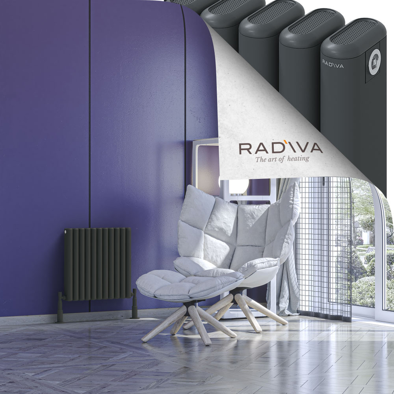 Kotto Radiateur En Aluminium 500x491 Anthracite Foncé