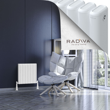 Kotto Radiateur En Aluminium 500x491 Blanc - Thumbnail