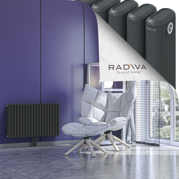 Kotto Radiateur En Aluminium 500x851 Anthracite Foncé - Thumbnail