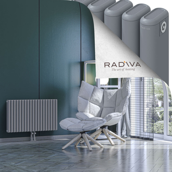 Kotto Radiateur En Aluminium 500x851 Gris - Thumbnail