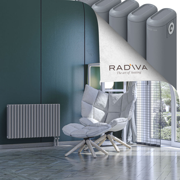 Kotto Radiateur En Aluminium 500x851 Gris - Thumbnail