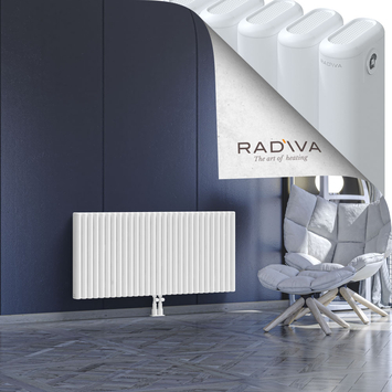 Kotto Radiateur En Aluminium 600x1301 Blanc - Thumbnail