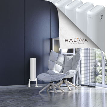 Kotto Radiateur En Aluminium 600x131 Blanc - Thumbnail