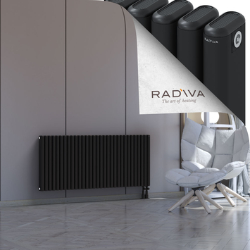 Kotto Radiateur En Aluminium 600x1391 Noir - Thumbnail