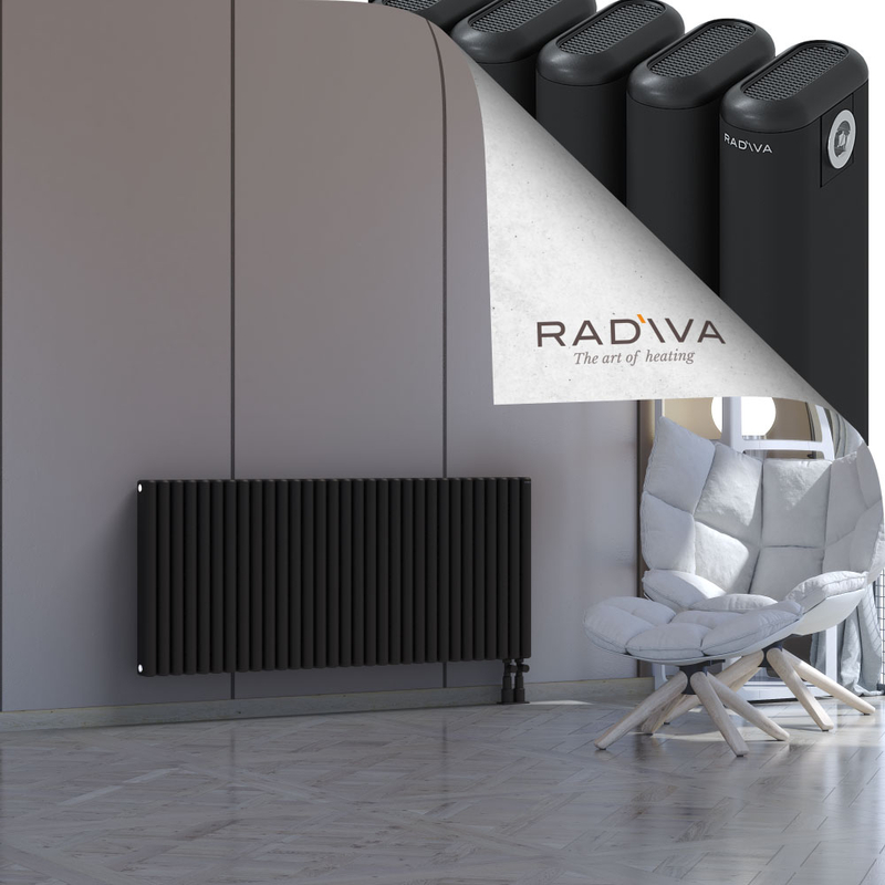 Kotto Radiateur En Aluminium 600x1391 Noir