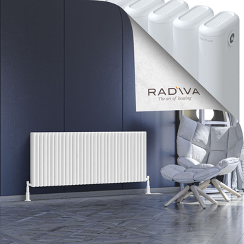 Kotto Radiateur En Aluminium 600x1481 Blanc - Thumbnail