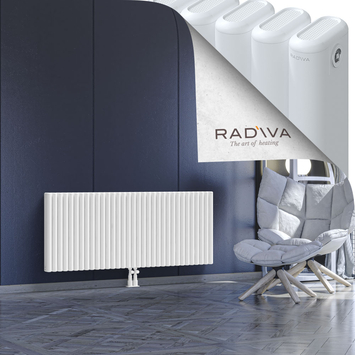 Kotto Radiateur En Aluminium 600x1481 Blanc - Thumbnail