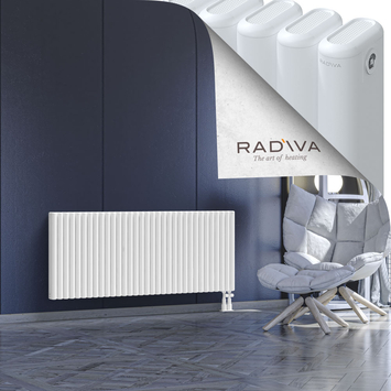 Kotto Radiateur En Aluminium 600x1481 Blanc - Thumbnail