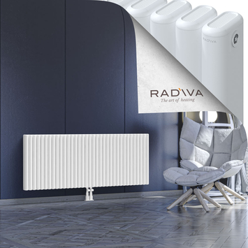 Kotto Radiateur En Aluminium 600x1571 Blanc - Thumbnail