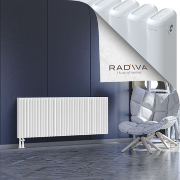 Kotto Radiateur En Aluminium 600x1571 Blanc - Thumbnail