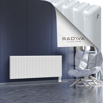 Kotto Radiateur En Aluminium 600x1571 Blanc - Thumbnail