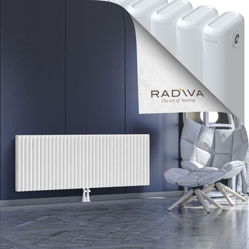 Kotto Radiateur En Aluminium 600x1661 Blanc - Thumbnail