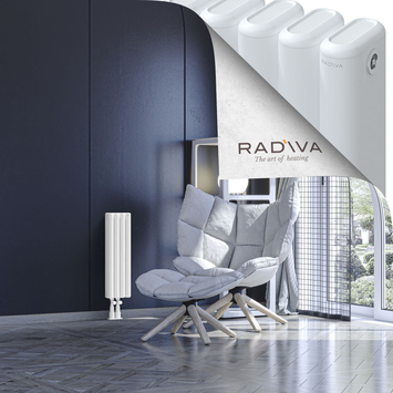 Kotto Radiateur En Aluminium 600x176 Blanc - Thumbnail