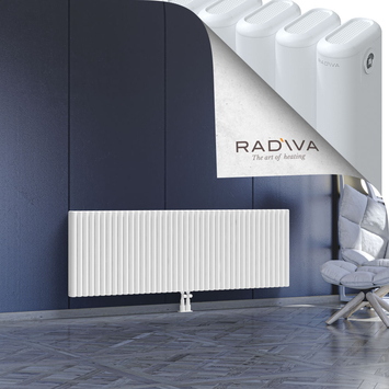 Kotto Radiateur En Aluminium 600x1841 Blanc - Thumbnail