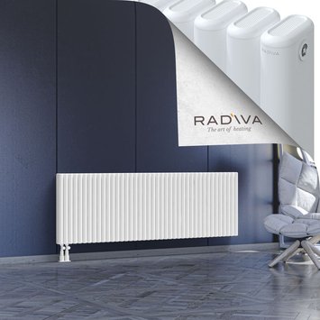 Kotto Radiateur En Aluminium 600x1841 Blanc - Thumbnail