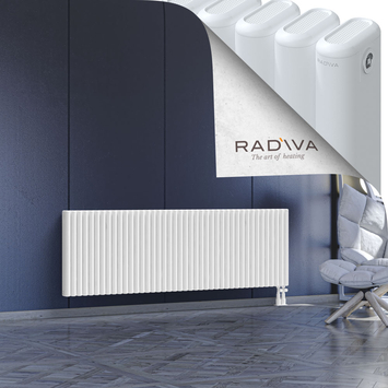 Kotto Radiateur En Aluminium 600x1886 Blanc - Thumbnail