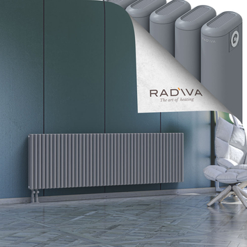 Kotto Radiateur En Aluminium 600x2021 Gris - Thumbnail