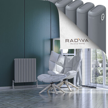 Kotto Radiateur En Aluminium 600x581 Gris - Thumbnail