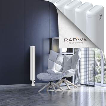 Kotto Radiateur En Aluminium 900x131 Blanc - Thumbnail