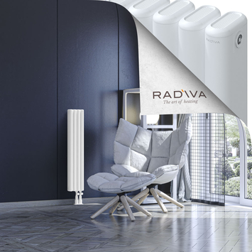 Kotto Radiateur En Aluminium 900x176 Blanc - Thumbnail