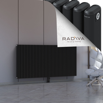 Kotto Radiateur En Aluminium 900x1886 Noir - Thumbnail