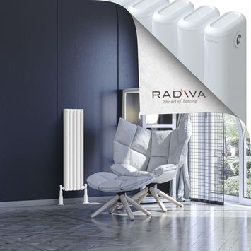 Kotto Radiateur En Aluminium 900x221 Blanc - Thumbnail