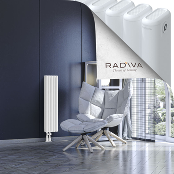 Kotto Radiateur En Aluminium 900x221 Blanc - Thumbnail