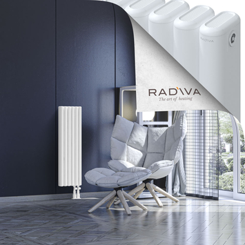 Kotto Radiateur En Aluminium 900x266 Blanc - Thumbnail