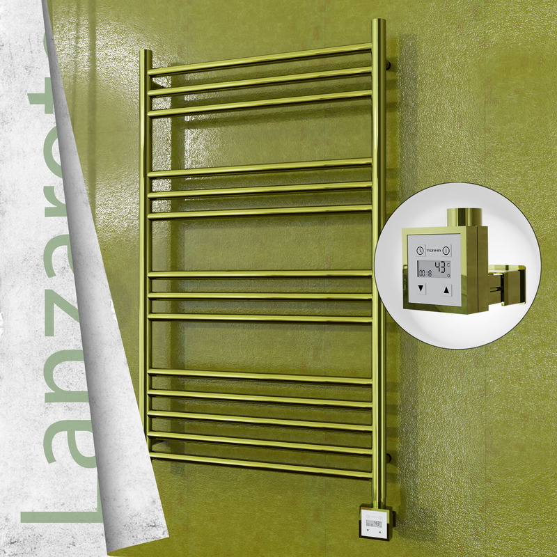 Lanzarote Electric Towel Warmer 600x1000 Gold Ktx3 200 W