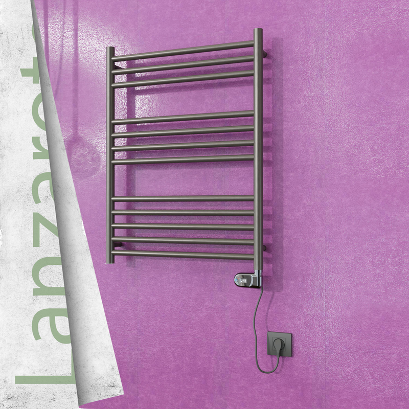 Lanzarote Electric Towel Warmer 600x800 Satine Finish (Thesis Thermostat) 200 W