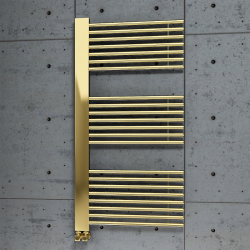 Male Decorative Towel Warmer 600x1190 Gold - Thumbnail