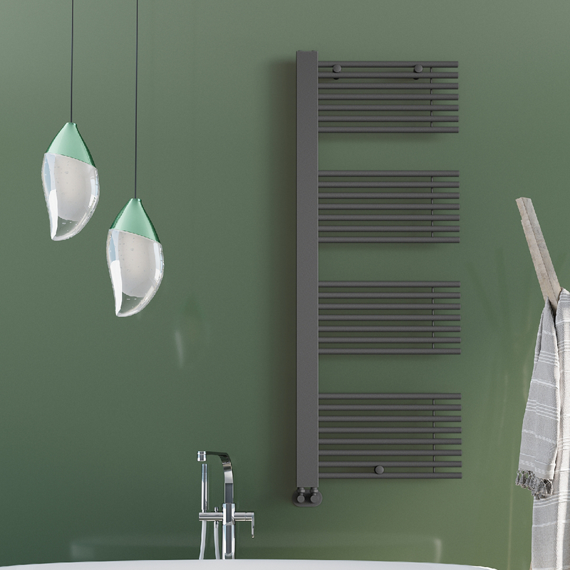 Male Decorative Towel Warmer 600x1600 Anthracite