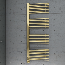 Male Decorative Towel Warmer 600x1600 Gold - Thumbnail