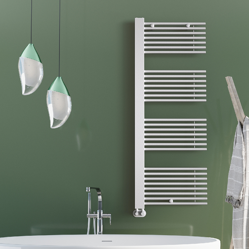 Male Decorative Towel Warmer 600x1600 White