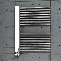 Male Decorative Towel Warmer 600x800 Chrome - Thumbnail