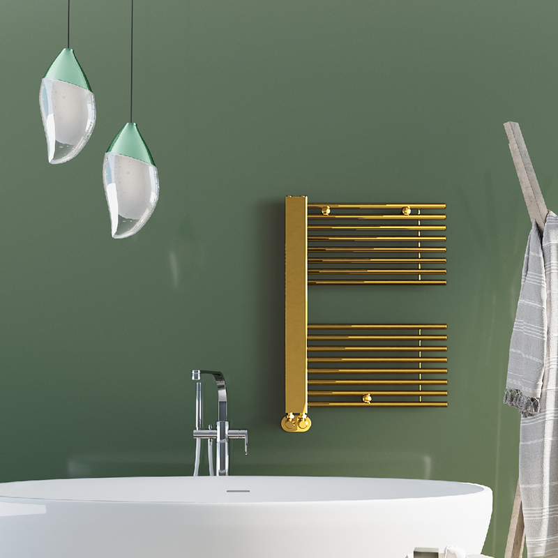 Male Decorative Towel Warmer 600x800 Gold