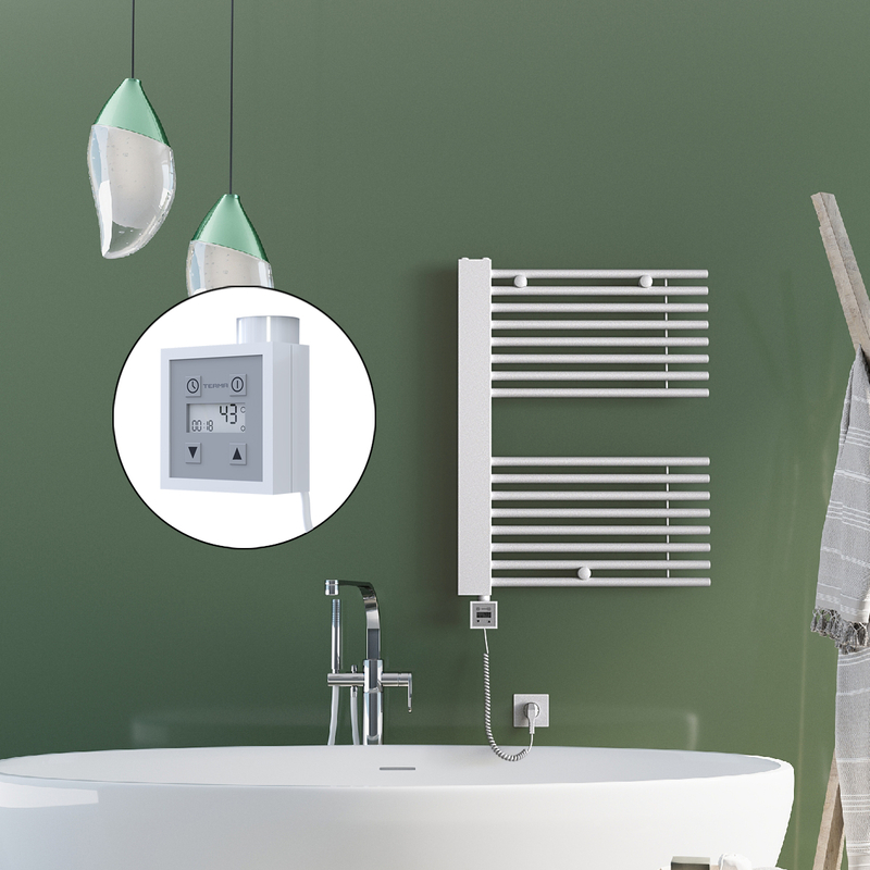 Male Electric Towel Warmer 600x800 White Ktx3 300 W