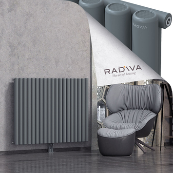 Mati Aluminium Radiator 1000x1402 Anthracite - Thumbnail