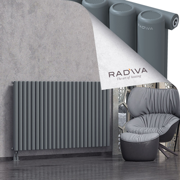 Mati Aluminium Radiator 1000x1772 Anthracite - Thumbnail