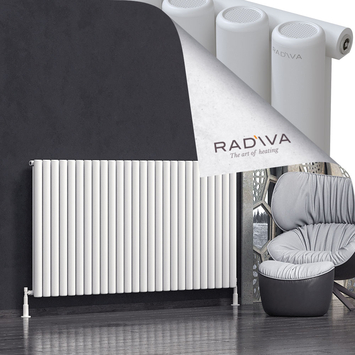 Mati Aluminium Radiator 1000x1920 White - Thumbnail