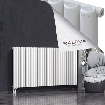 Mati Aluminium Radiator 1000x2068 White - Thumbnail