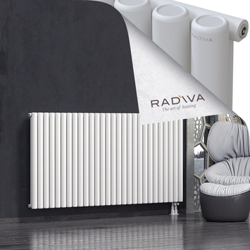 Mati Aluminium Radiator 1000x2068 White - Thumbnail