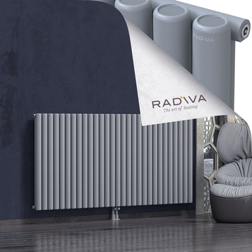 Mati Aluminium Radiator 1000x2142 Grey - Thumbnail