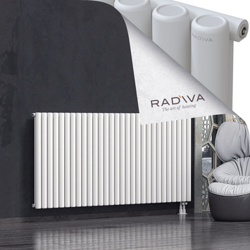 Mati Aluminium Radiator 1000x2142 White - Thumbnail