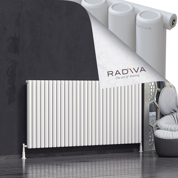 Mati Aluminium Radiator 1000x2216 White - Thumbnail