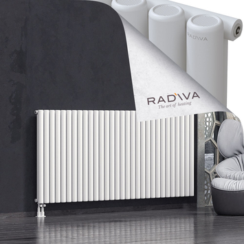 Mati Aluminium Radiator 1000x2216 White - Thumbnail