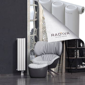 Mati Aluminium Radiator 1000x292 White - Thumbnail