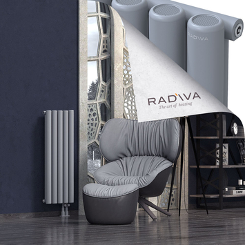 Mati Aluminium Radiator 1000x366 Grey - Thumbnail