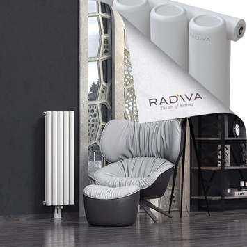 Mati Aluminium Radiator 1000x366 White - Thumbnail